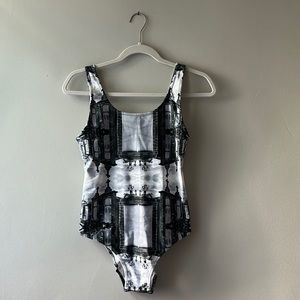 GOTHS GOTHS GOTHS Printed Bodysuit